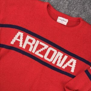 Vintage NCAA University of Arizona Cliff Engle Sweater Football Sweatshirt L
